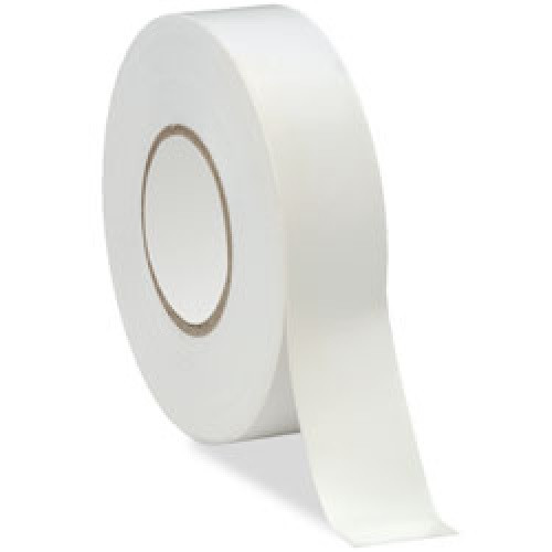 White PVC Tape - 19 mm x 20 m
