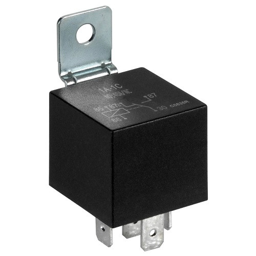 5 Pin Relay Square - 12 Volt, 30 Amp