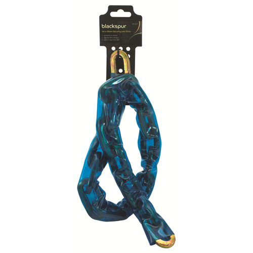 10 mm Heavy Duty Square Link Chain With Plastic Cover - 1 Meter Long