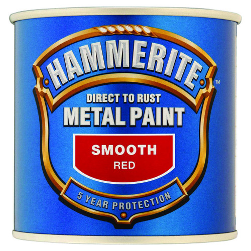 Red Hammerite, Smooth Finish  - 250 ml