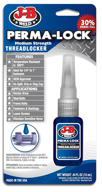 Perma Lock , Medium Strength Thread lock - 16 ml 