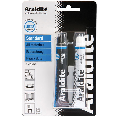 Araldite Standard Strong Epoxy Adhesive - 2 x 15 ml