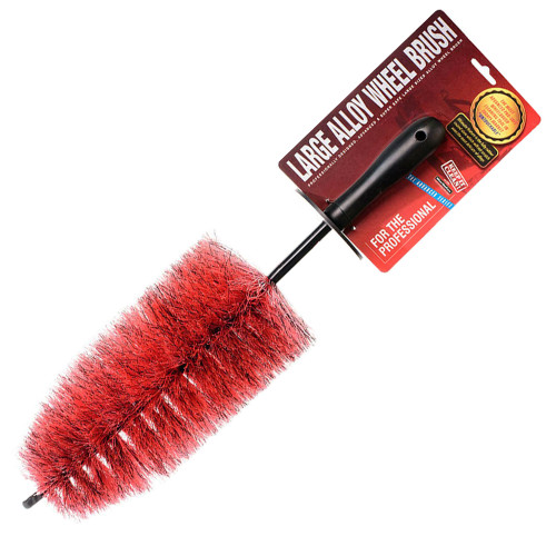 Ultra Safe Extra Long Alloy Wheel Brush - 46 cm Long