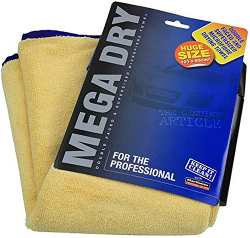 Huge Mega Dry Microfiber Drying Towel - 100 x 63 cm