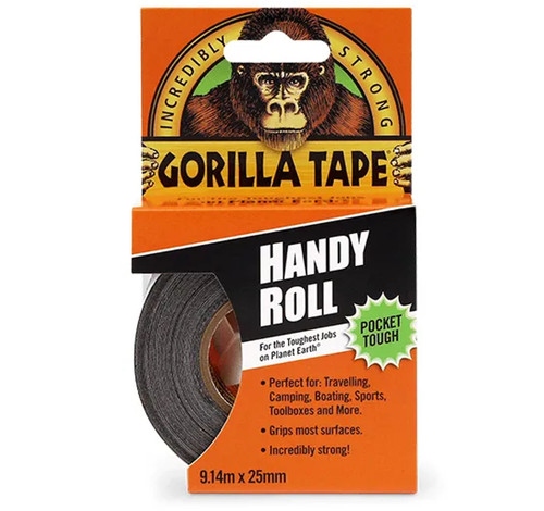 Black Cloth Tape - 25 mm X 9 m