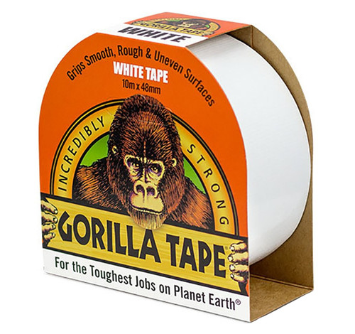 Heavy Duty White Cloth Tape - 48 mm x 11 m