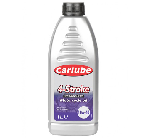 4 Stroke 10/40 Semi Synthetic Motorcycle Engine Oil - 1 Litre