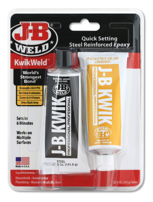 JB Kiwk Weld Professional Steel Reinforced Epoxy Weld - 142 g