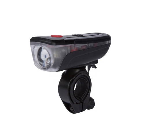 Multi Function Long Life Bicycle LED Head Light - Inc. 3 x AAA Batteries