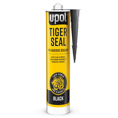 Tiger Seal Black Polyurethane PU Adhesive Sealant - Black