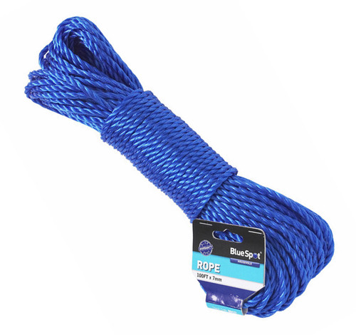 Blue Poly Rope High Quality - 30m x 7mm