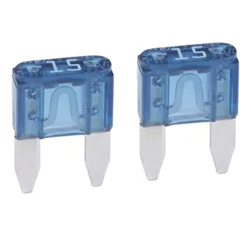 A Pair of Mini Blade Fuses - 15 Amp 