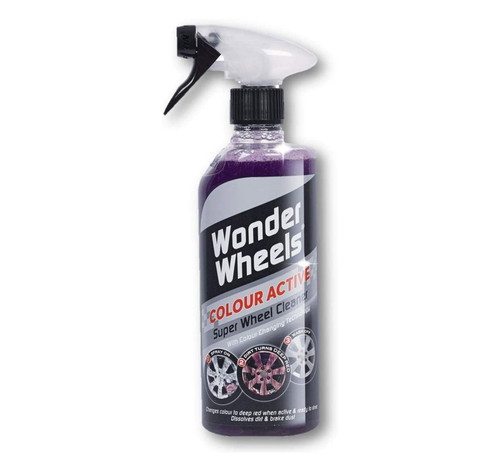 Wonder Wheels Colour Active Purple Iron Particle Wheel Cleaner - 600 ml
