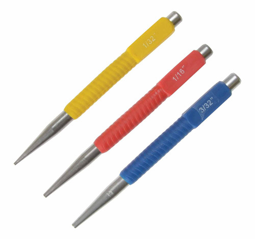 Nail Punch Set - 3 Piece