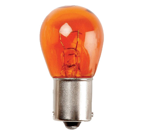21W Amber Light Bulb BA15s- 12 Volt 21 Watt