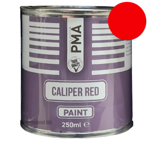PMA Gloss Brake Caliper Paint, Brush On - Red