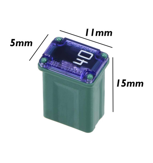 Short Micro M-Fuse - 40 Amp