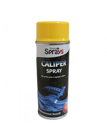 Yellow Brake Caliper Paint Aerosol - 400 ml