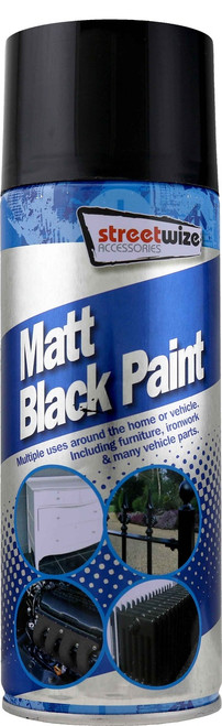 Matt Black Spray Paint - 400ml