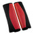 A Pair of Seat Belt Pads - Red & Black 