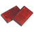 Red Oblong Side Reflectors ,Screw Type - 77 mm x 46 mm