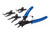 4 in 1 Circlip Pliers - Multi Headed