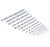 13 Piece HSS Twist Drill Bit Set