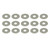 M10 Flat Steel Washer - Pack Of 20