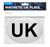 Magnetic Car UK Badge - 18 x 13.3 cm