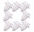 Vauxhall / GM  Interior Pannel Trim Clips White  - 8 in Pack