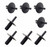 BMW Style Hidden Pole Trim Clips Black  - 8 in Pack