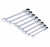 Flexible Metric Ratchet Spanner Set - 8- to 19 mm