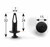 Ford / Chrysler Black Trim Clips - 8 in Pack