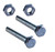M6 x 25mm Nut &  Screw / Bolt Pack - 2 in a Pack