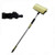 Soft Bristle Telescopic  Water Fed Car Wash Brush - 2 Meter