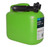 Green Plastic Fuel Can With Pouring Spout - 5 Litre
