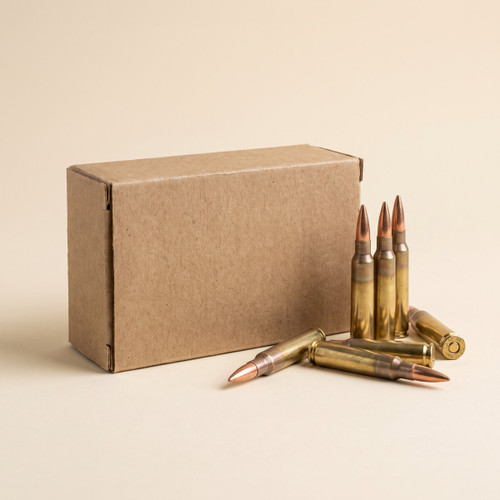 Gooder Defense .223 Remington 55gr FMJ Remanufactured kraft box