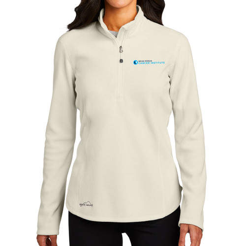 BMCI - Eddie Bauer® Ladies 1/2-Zip Microfleece Jacket
