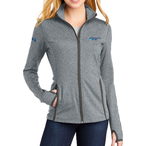 ORTHOPEDICS AND SPINE - Ladies Sport-Wick® Stretch Contrast Full-Zip Jacket