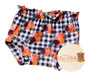 RTS Pumpkin plaid size 4 bloomies