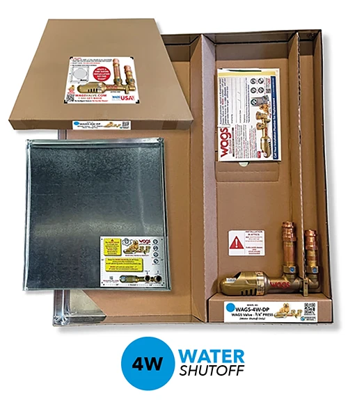 WAGS-4W-DP  3/4" Press Fit Kit