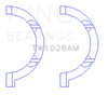 King Engine Bearings TW1028AM