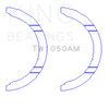 King Engine Bearings TW1050AM