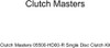 Clutch Masters 05500-HD00-R