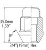 Coyote Wheel Accessories 871148BLK