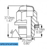 Coyote Wheel Accessories 58KX44