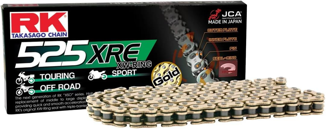 RK Racing Chain GB525XRE-122