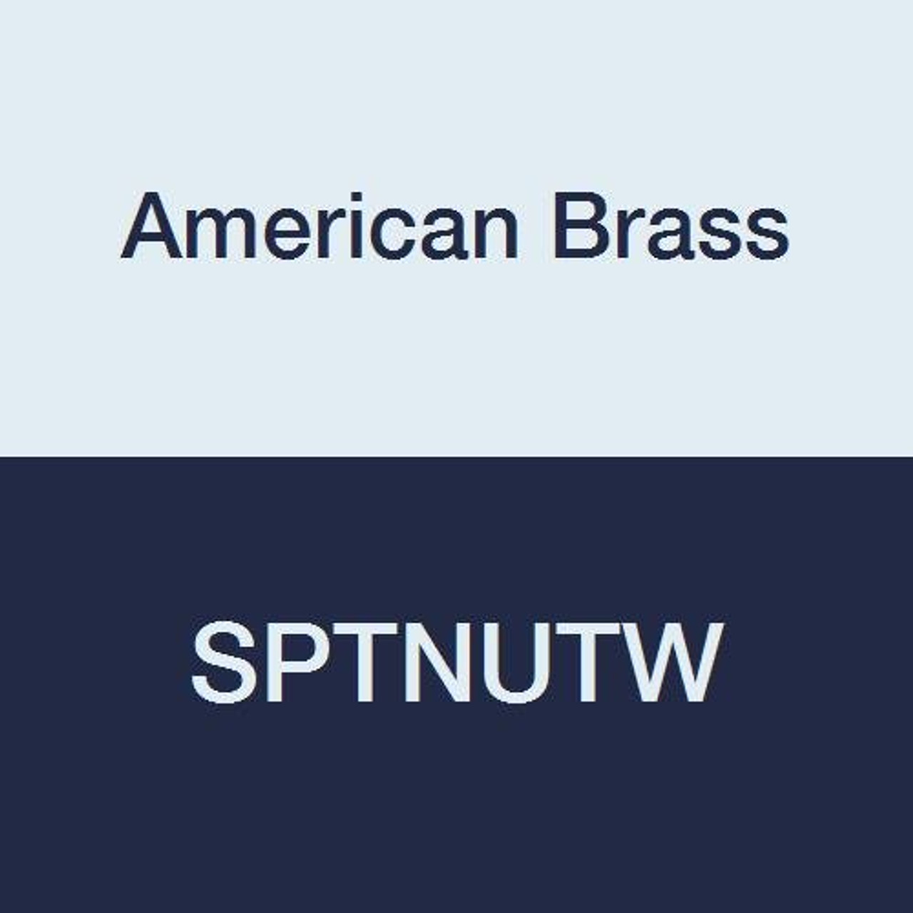American Brass SPTNUT-W