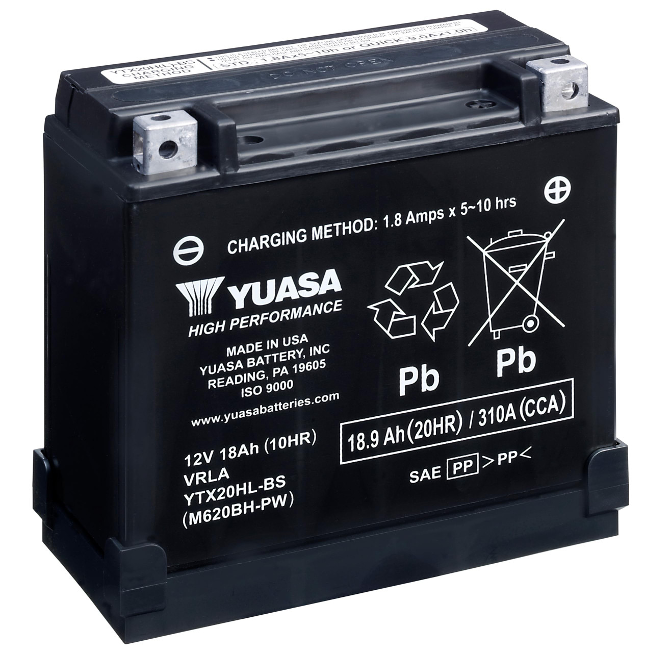 Yuasa M620BH-PW