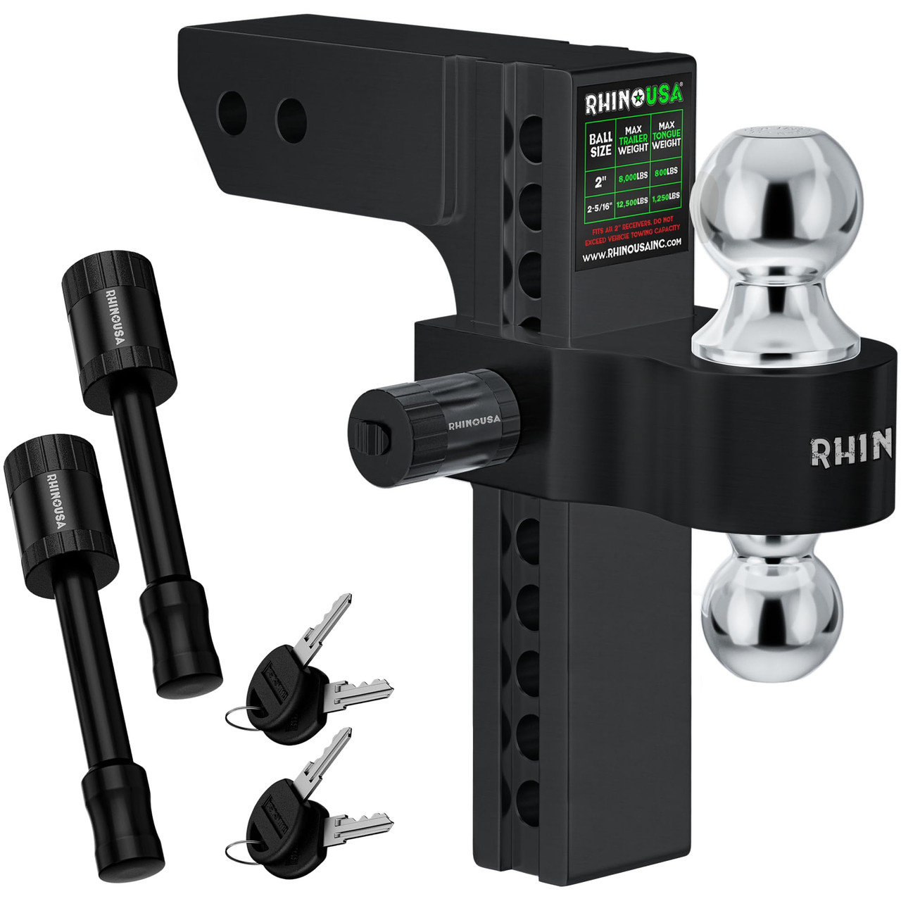 Rhino USA RG-HTDROP210-BLK